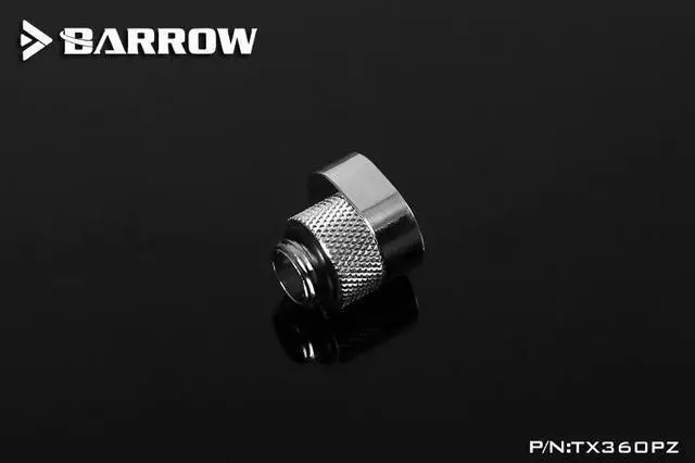 Alt view image 6 of 6 - Barrow G1/4" 360 Degree Rotation Offset Adapter, Silver Shiny