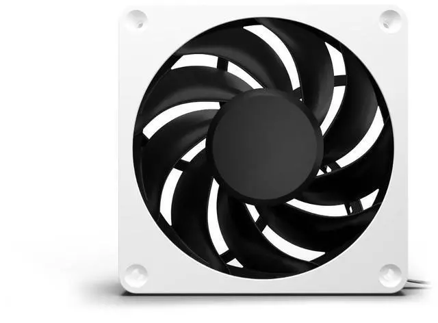Alt view image 7 of 7 - Alphacool Apex Stealth Metal Fan 3000rpm White - 120x120x25mm (13825)
