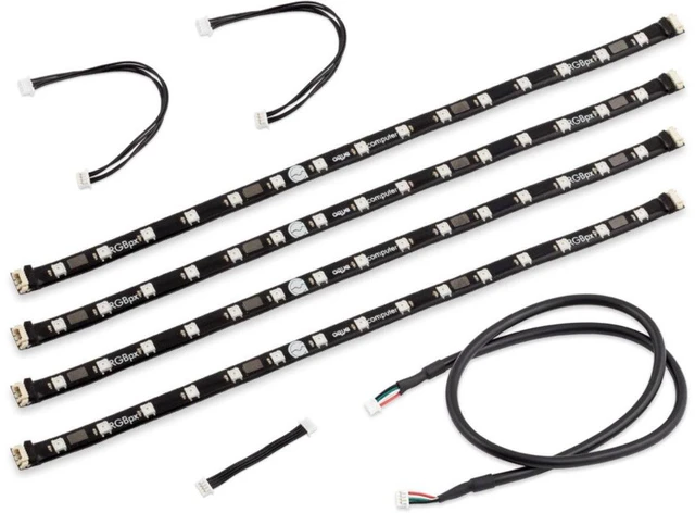 Alt view image 2 of 2 - Aquacomputer RGBpx PC Case Lighting Set, 60 LEDs (53271)