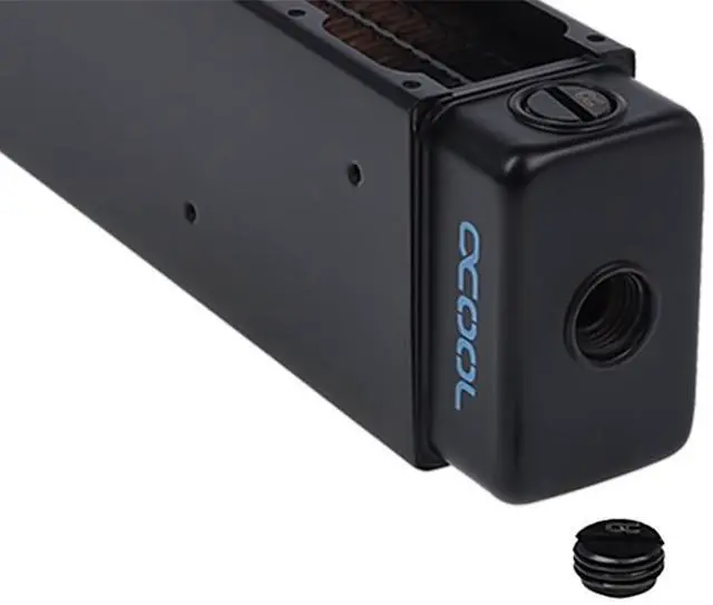 Alt view image 9 of 12 - Alphacool NexXxoS UT60 Full Copper X-Flow 40mm Dual Radiator (14298)