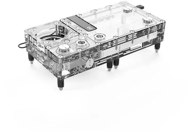 Alt view image 6 of 7 - Alphacool Core Flat Reservoir 240 Right D5/VPP (15485)