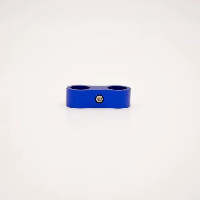 Alt view image 7 of 7 - ModMyMods ModClamp - 13mm (1/2") AN 6 Tubing Management Clamp - Blue (MOD-0335)