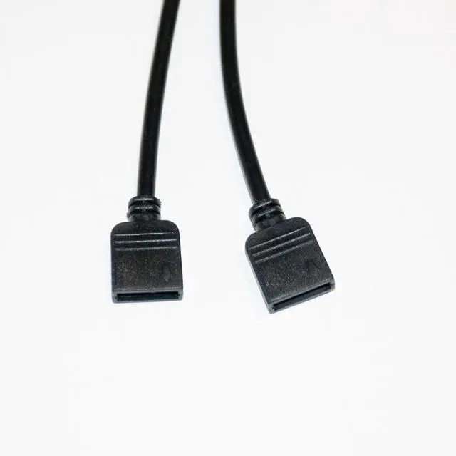 Alt view image 5 of 5 - ModMyMods 3-Pin Female Addressable RGB LED Strip 2-Way Splitter Cable - Black (MOD-0282)