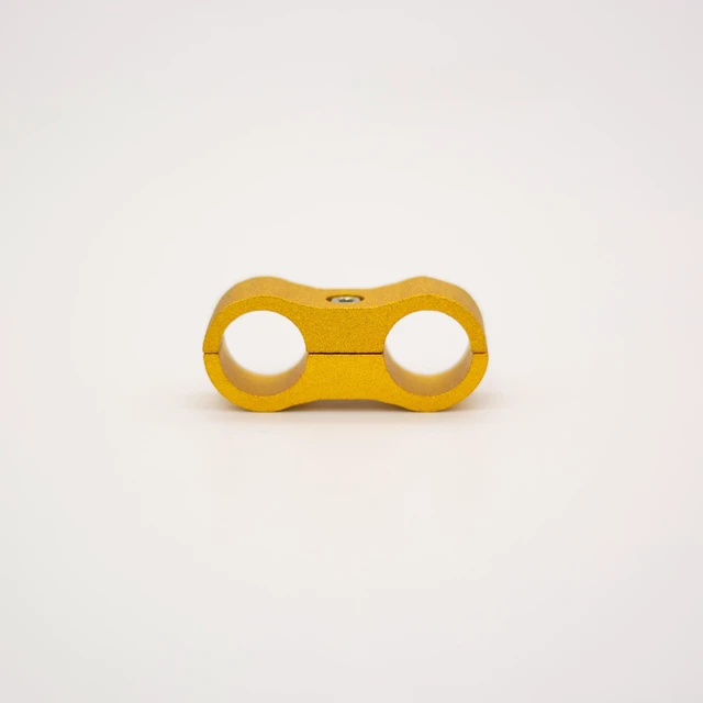 Alt view image 6 of 7 - ModMyMods ModClamp - 13mm (1/2") AN 6 Tubing Management Clamp - Gold (MOD-0343)