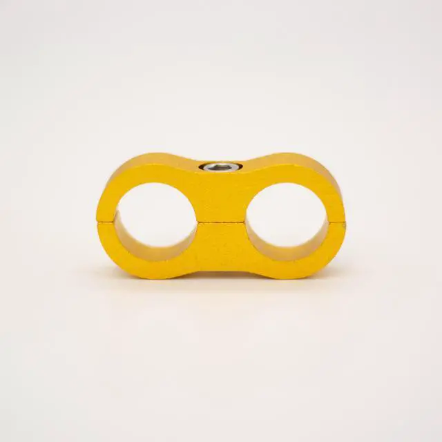 Alt view image 3 of 7 - ModMyMods ModClamp - 19mm (3/4") AN 10 Tubing Management Clamp - Gold (MOD-0345)
