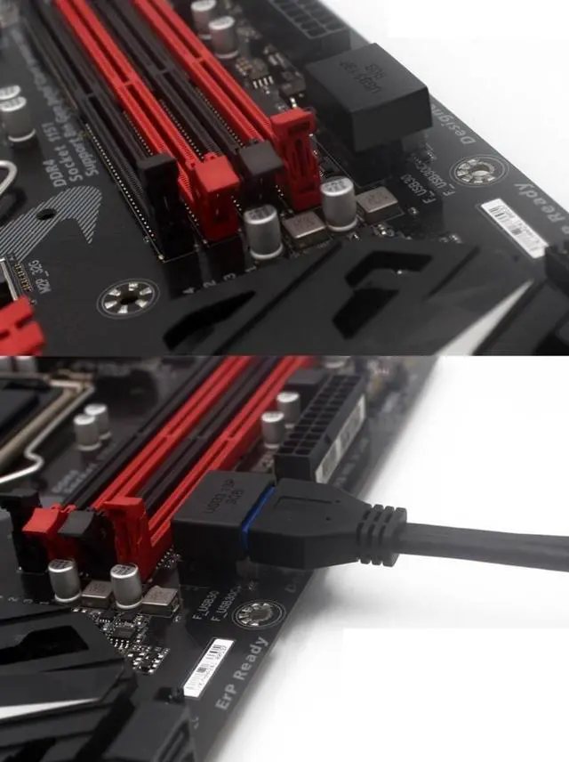 Alt view image 6 of 6 - ModMyMods 90 Degree Angle USB 3.0 19 Pin Internal Header Connector with Housing - TYPE A (CAB284)