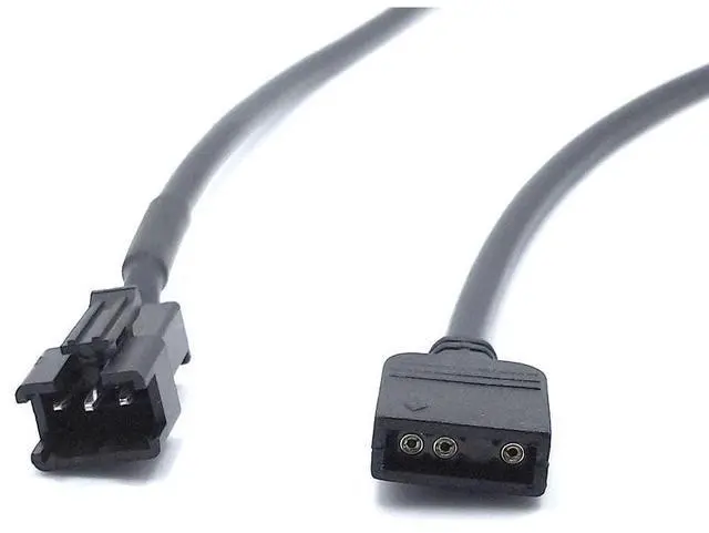 Alt view image 4 of 4 - ModMyMods 3 Pin Male to 5v RGB 3 Pin Female Adapter Cable for Lian Li LED ARGB (CO683)