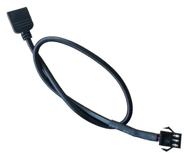 Alt view image 2 of 2 - ModMyMods 3 Pin Female to 5v RGB 3 Pin Female Adapter Cable for Lian Li LED ARGB (CO270)