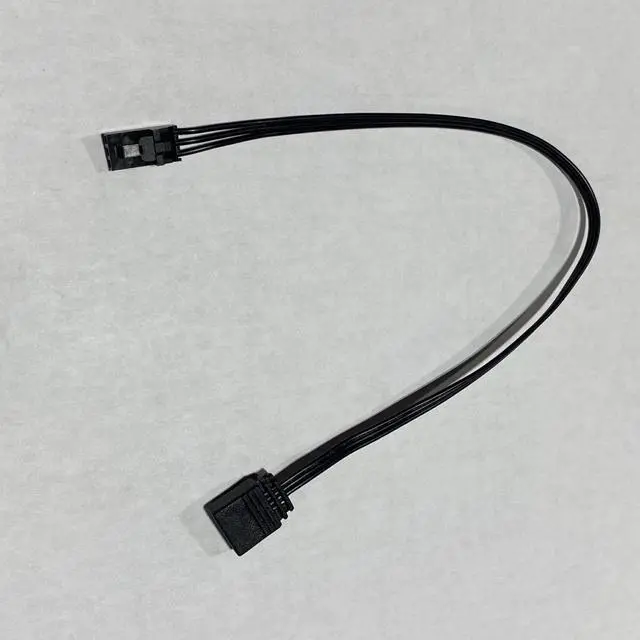 Alt view image 4 of 5 - ModMyMods LED RGB 3 Pin to 5v RGB 3 Pin Female Connector Adapter Cable for Corsair - 30cm (CO197)