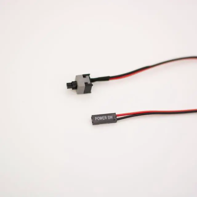 Alt view image 3 of 4 - ModMyMods 2-Pin Motherboard Power/Reset Switch Internal Header Cable - 45cm (CAB062)