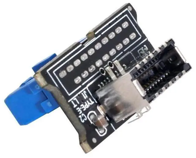 Alt view image 6 of 7 - ModMyMods USB 3.0 19 Pin Header to USB 3.1 Type E Front Panel Header Converter (CO1006)