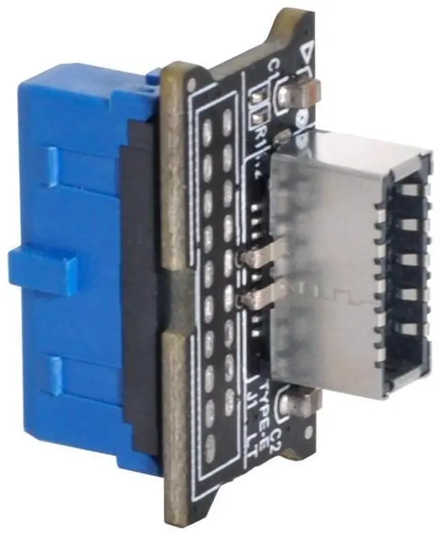 Alt view image 7 of 7 - ModMyMods USB 3.0 19 Pin Header to USB 3.1 Type E Front Panel Header Converter (CO1006)