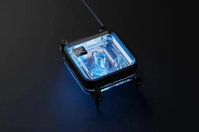 Alt view image 6 of 7 - Alphacool Core 1 LT Aurora Acrylic - Black (13886)