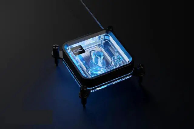 Alt view image 7 of 7 - Alphacool Core 1 LT Aurora Acrylic - Black (13886)