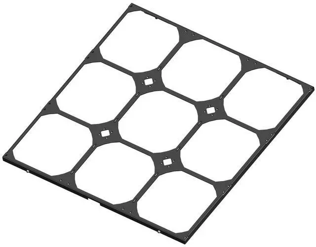 Alt view image 3 of 4 - Watercool MO-RA IV 400 Fan Frame for 140mm Fans - Black (26425)