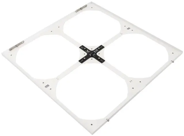 Alt view image 3 of 4 - Watercool MO-RA IV 400 Fan Frame for 200mm Fans - White (26421)