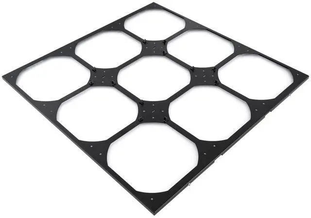 Alt view image 4 of 6 - Watercool MO-RA IV 600 Fan Frame for 200mm Fans - Black (26620)