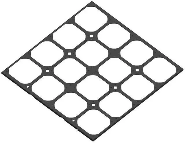 Alt view image 3 of 4 - Watercool MO-RA IV 600 Fan Frame for 140mm Fans - Black (26625)