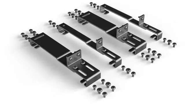 Alt view image 3 of 4 - Alphacool Core 360/420mm 90° Distroplate Universal Mounting Bracket (14587)