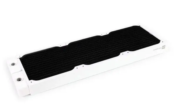 Alt view image 7 of 7 - Alphacool HPE-30 Full Copper 360mm Radiator - White (10225)
