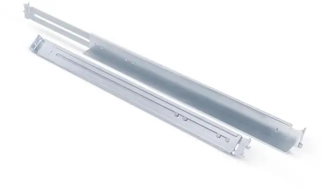Alt view image 3 of 4 - Alphacool ES 19" Rackmount Rails with Rail Support (10182)