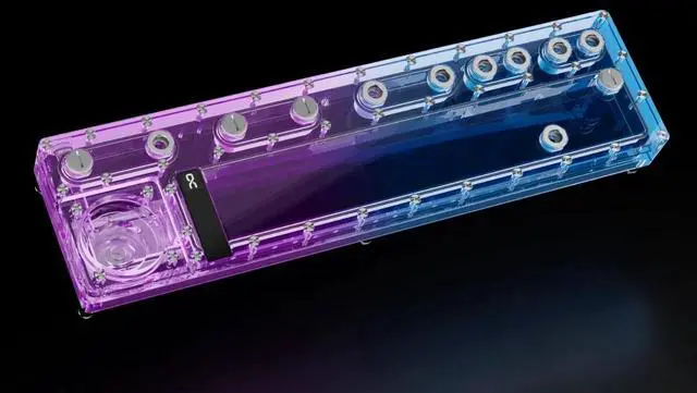 Alt view image 5 of 6 - Alphacool Core Distro Plate 480 VPP/D5 - Left (13891)