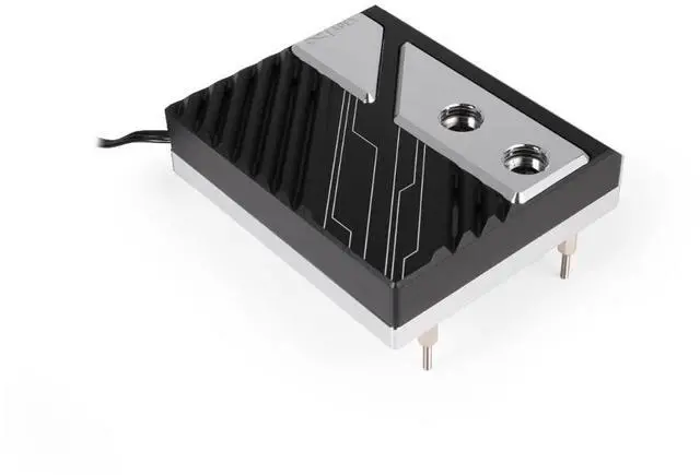 Alt view image 7 of 7 - Alphacool Apex 1 CPU Cooler - AM5 - Black / Chrome (13893)