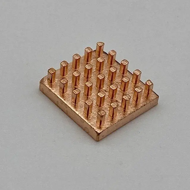 Alt view image 3 of 3 - ModMyMods Cold Forged Copper Heatsink - 13mm x 12mm x 4mm - Single (MOD-0376)