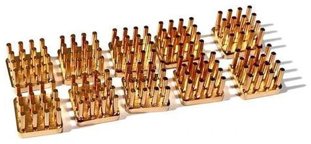 Alt view image 3 of 4 - ModMyMods Cold Forged Copper Heatsink - 10mm x 10mm x 7mm - 10 Pack