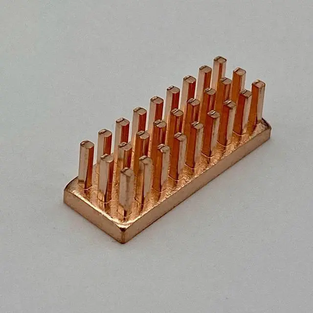 Alt view image 3 of 3 - ModMyMods Cold Forged Copper Heatsink - 22mm x 8mm x 7mm - Single (MOD-0380)