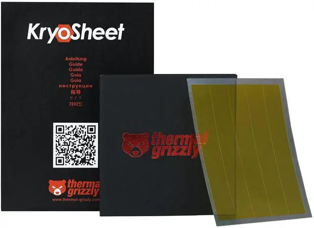 Alt view image 10 of 11 - Thermal Grizzly KryoSheet (44x37x0.2mm) Ultra High Thermal Conductivity Graphene Thermal Pad Perfect Alternative for Thermal Paste on CPU/GPU/PS4/PS5/Xbox Made in Sweden