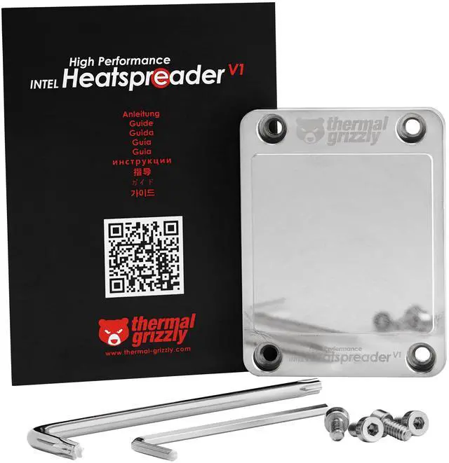 Alt view image 4 of 5 - Thermal Grizzly Intel High Performance Heatspreader V1 (TG-HPHS-i-V1)