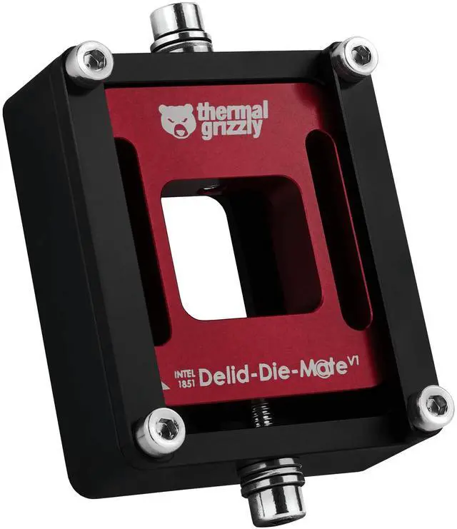 Alt view image 7 of 7 - Thermal Grizzly Intel 1851 Delid-Die-Mate V1, Aluminum (TG-DDM-i1851-V1)