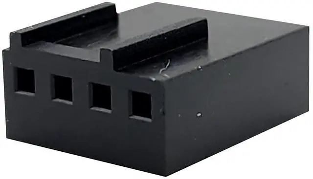 Alt view image 3 of 4 - ModMyMods 4-Pin PWM Male Connector with 3-Pin Latching - Black (MOD-0388)