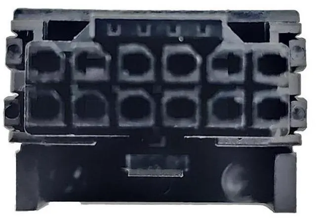 Alt view image 7 of 7 - ModMyMods ATX 3.1 PCIe Gen 5 H++ 12-Pin 90 Degree Angled Connector - Black (Set)