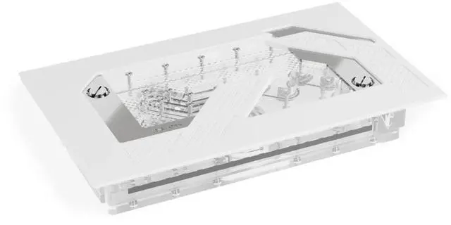 Alt view image 6 of 7 - Alphacool Apex Distroplate Dark Base Pro 901 VPP/D5 - White (14659)