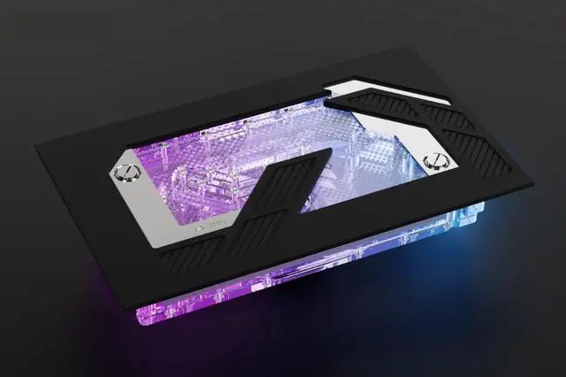 Alt view image 7 of 7 - Alphacool Apex Distroplate Dark Base Pro 901 VPP/D5 - Black (14660)