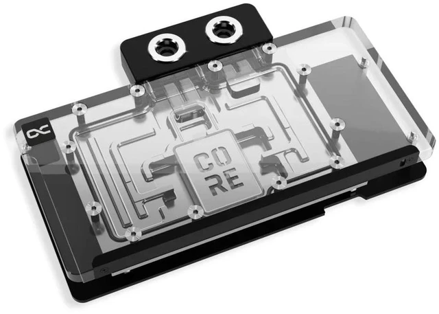 Alt view image 7 of 7 - Alphacool Core RX 9070 XT Steel Legend with Backplate (14806)