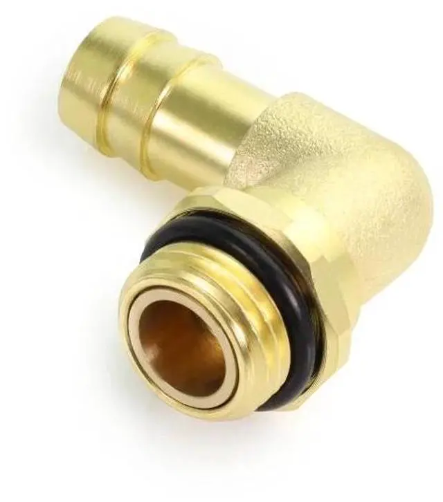 Alt view image 4 of 4 - Alphacool ES G1/4 90° Rotatable Fitting with Barbed Fitting for TPV Tubes 12.7/7.6mm (14640)