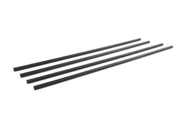 Alt view image 5 of 6 - Alphacool AlphaTube TPV 12.7/7.6 - 4x60cm Straight Tubing - Black (10251)