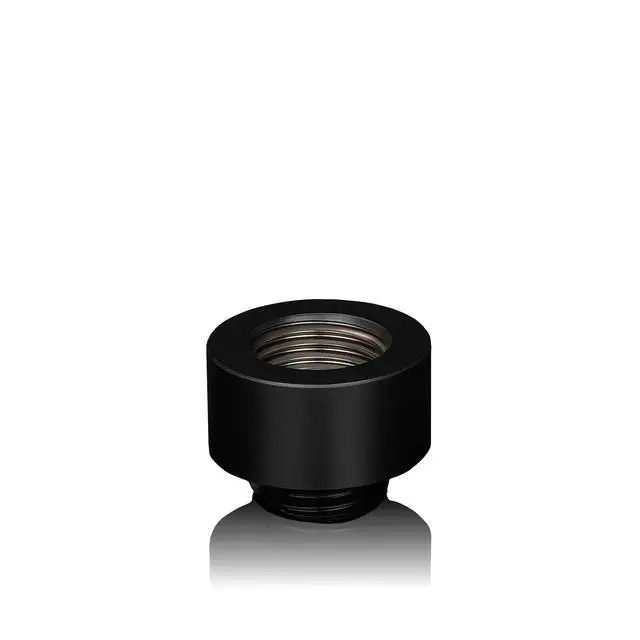 Alt view image 6 of 8 - Thermal Grizzly TG-DM-FIT-0006 DeltaMate Extender MF10 Black 10mm G1/4 Male-to-Female Spacer for Custom PC WaterCooling