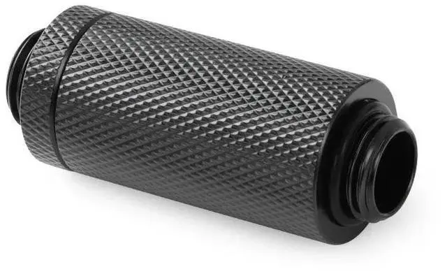 Alt view image 3 of 5 - Alphacool ES D-Plug 41-69mm G1/4 Male to G1/4 Male - Deep Black (17650)