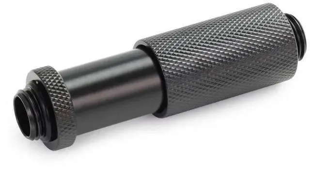 Alt view image 4 of 5 - Alphacool ES D-Plug 41-69mm G1/4 Male to G1/4 Male - Deep Black (17650)