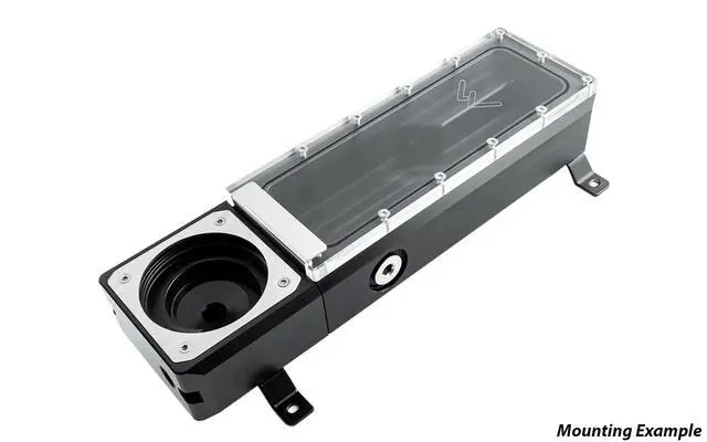 Alt view image 4 of 7 - Watercool HEATKILLER TANK Mounting Frame 140 (30332)