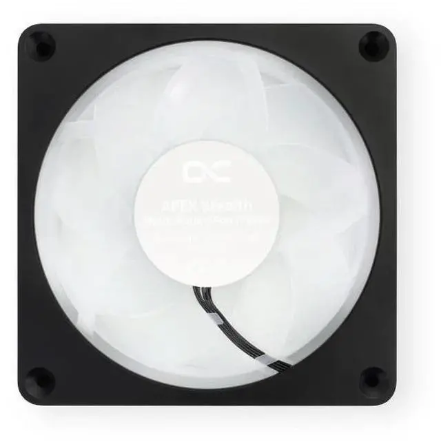 Alt view image 7 of 7 - Alphacool Apex Stealth Metal Aurora Fan Matt Black 2600rpm - 120x120x25mm (13777)