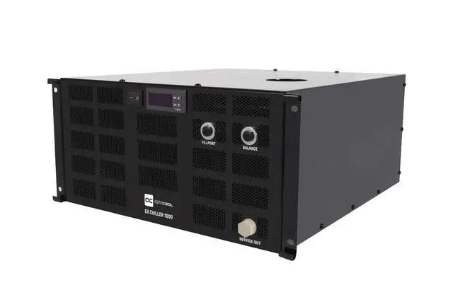 Alt view image 6 of 7 - Alphacool ES Chiller 1000 ServerRack 5HE 110-120V / 60hz (5100103)