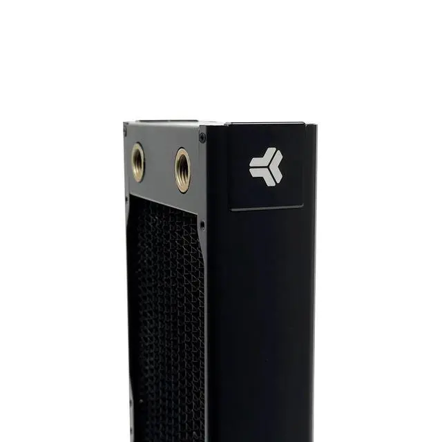 Alt view image 6 of 7 - Stealkey Customs RadPro L360 H48 Radiator â Black (11483)