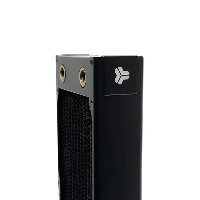 Alt view image 7 of 7 - Stealkey Customs RadPro L360 H48 Radiator â Black (11483)