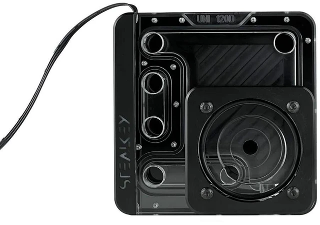 Alt view image 7 of 7 - StealKey Customs UNI 120D Distroplate D-RGB - Black Edition (SW10077)