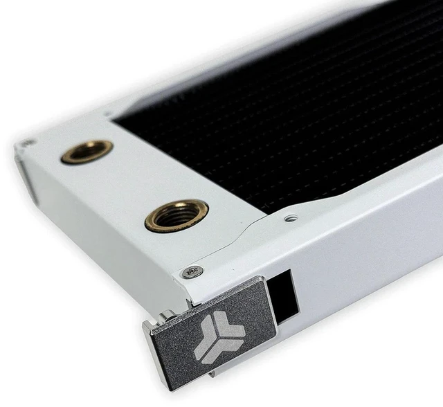 Alt view image 7 of 7 - Stealkey Customs RadPro L420 H30 Radiator White (11432)